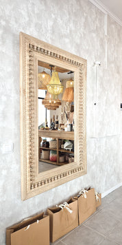 Teak Mirror
