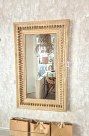 Teak Mirror